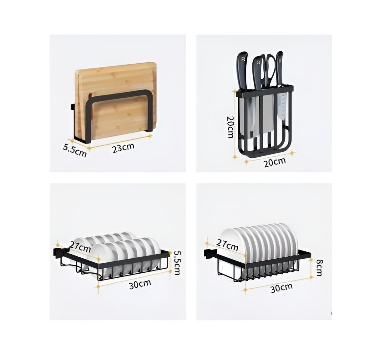 Rack Escurridor Lavaplatos Grande 85cm