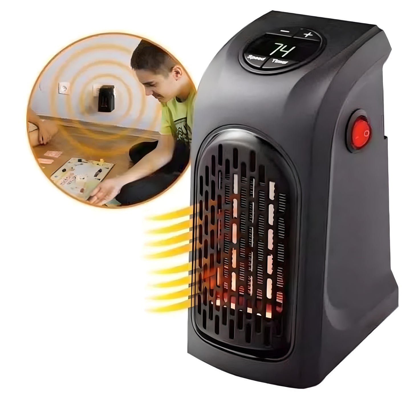 Calefactor Eléctrico Portátil