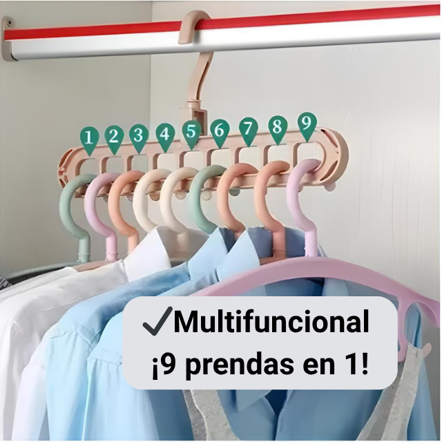 Colgadores de Ropa Mágicos Tripack