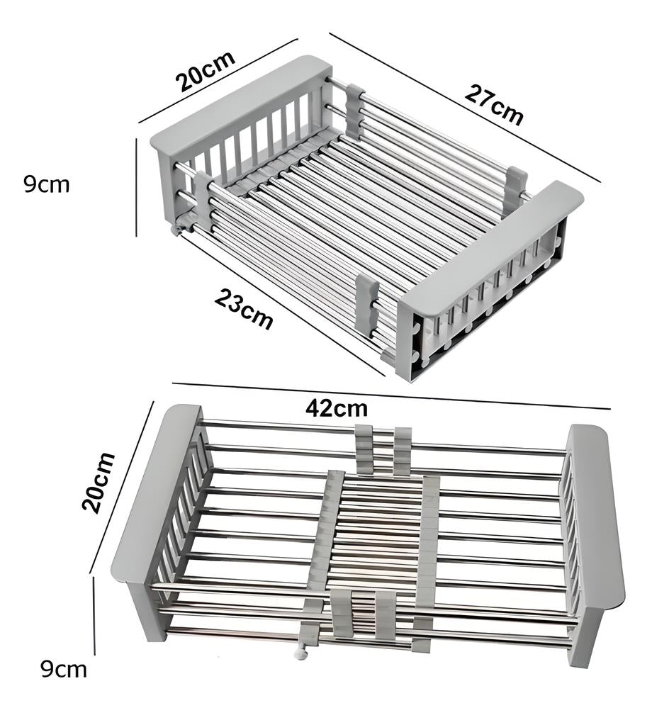 Escurridor de Platos Acero Inoxidable Premium