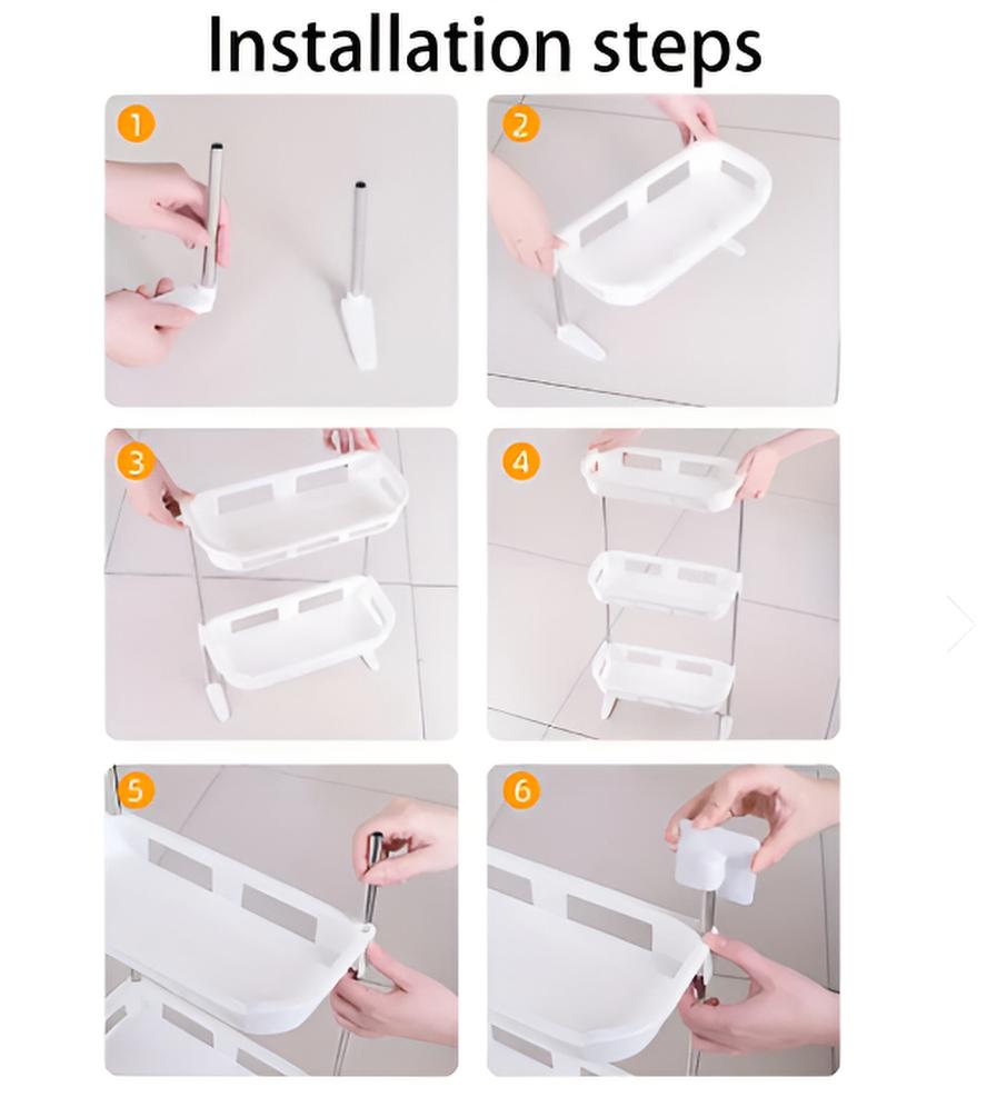 🛁✨ Repisa Maxiespacio para Baño (3 Niveles)