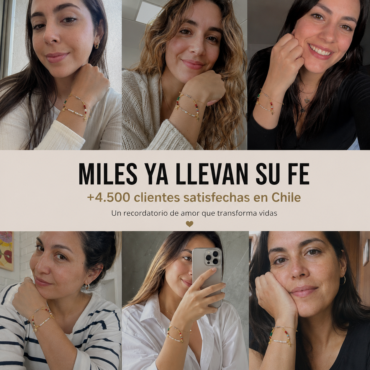 🙏 Pulsera Vida de Jesús™ — Su recuerdo siempre contigo
