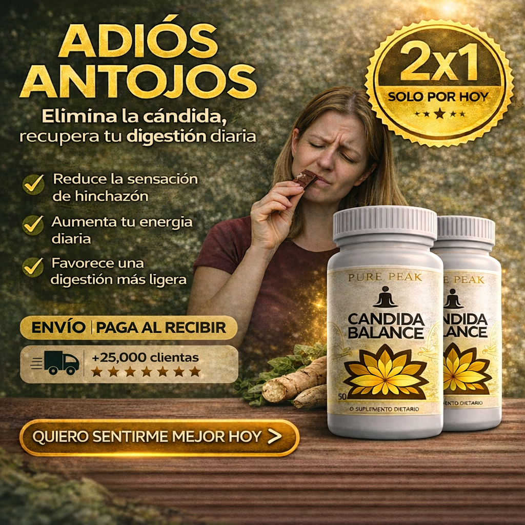 2x1 Candida Balance® 🌿 Reduce tu hinchazón y mejora tu digestión