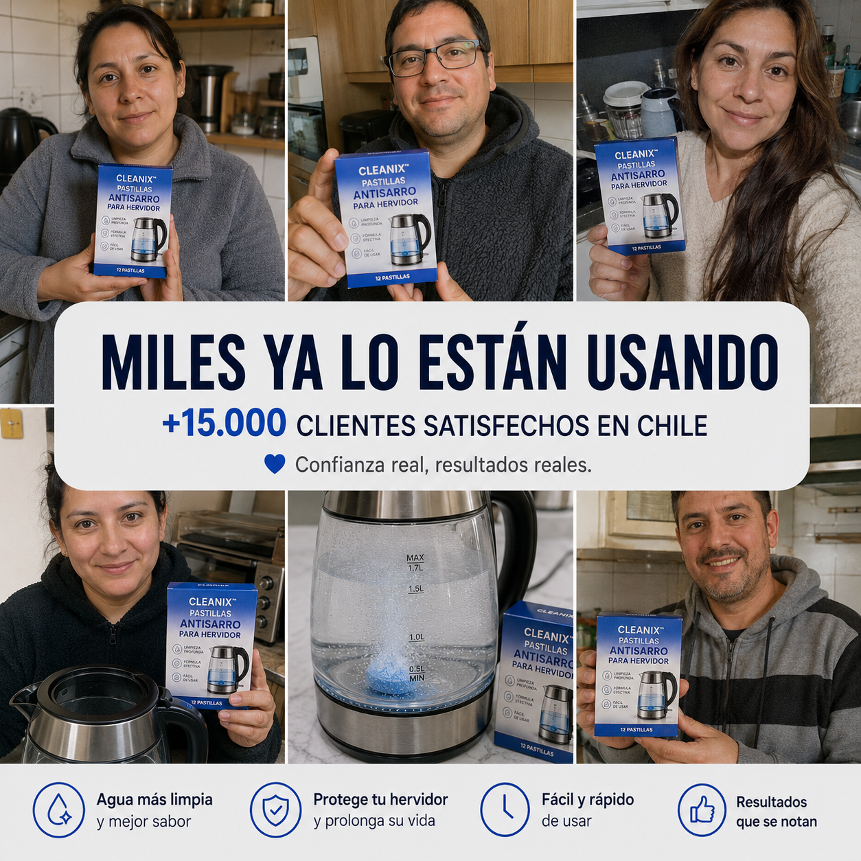 💧 2x1 Cleanix™ – Recupera el sabor de tu agua al instante