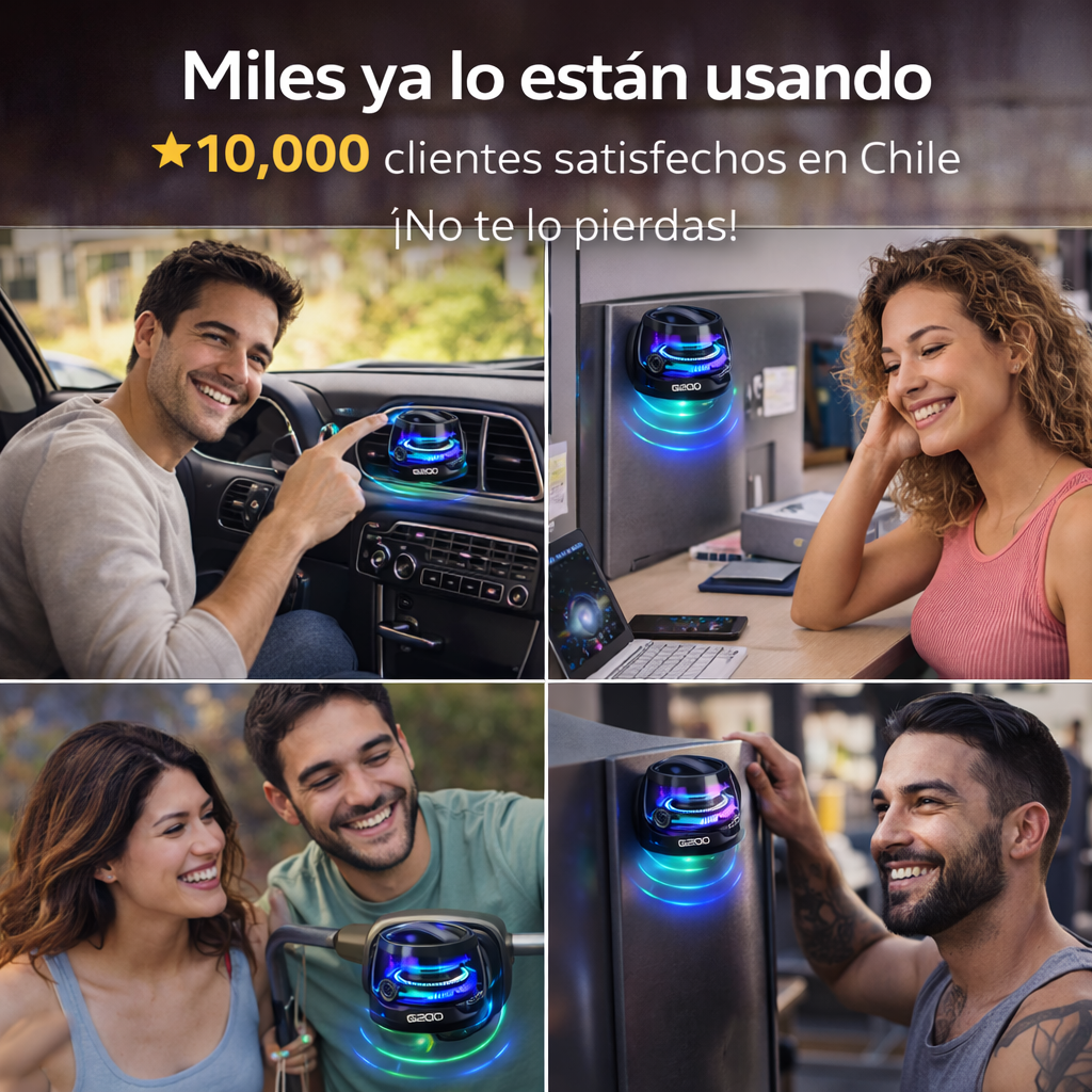 2x1 MagBoom Pro™💥 – El parlante que se pega donde quieras