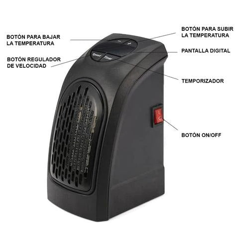 Calefactor Eléctrico Portátil