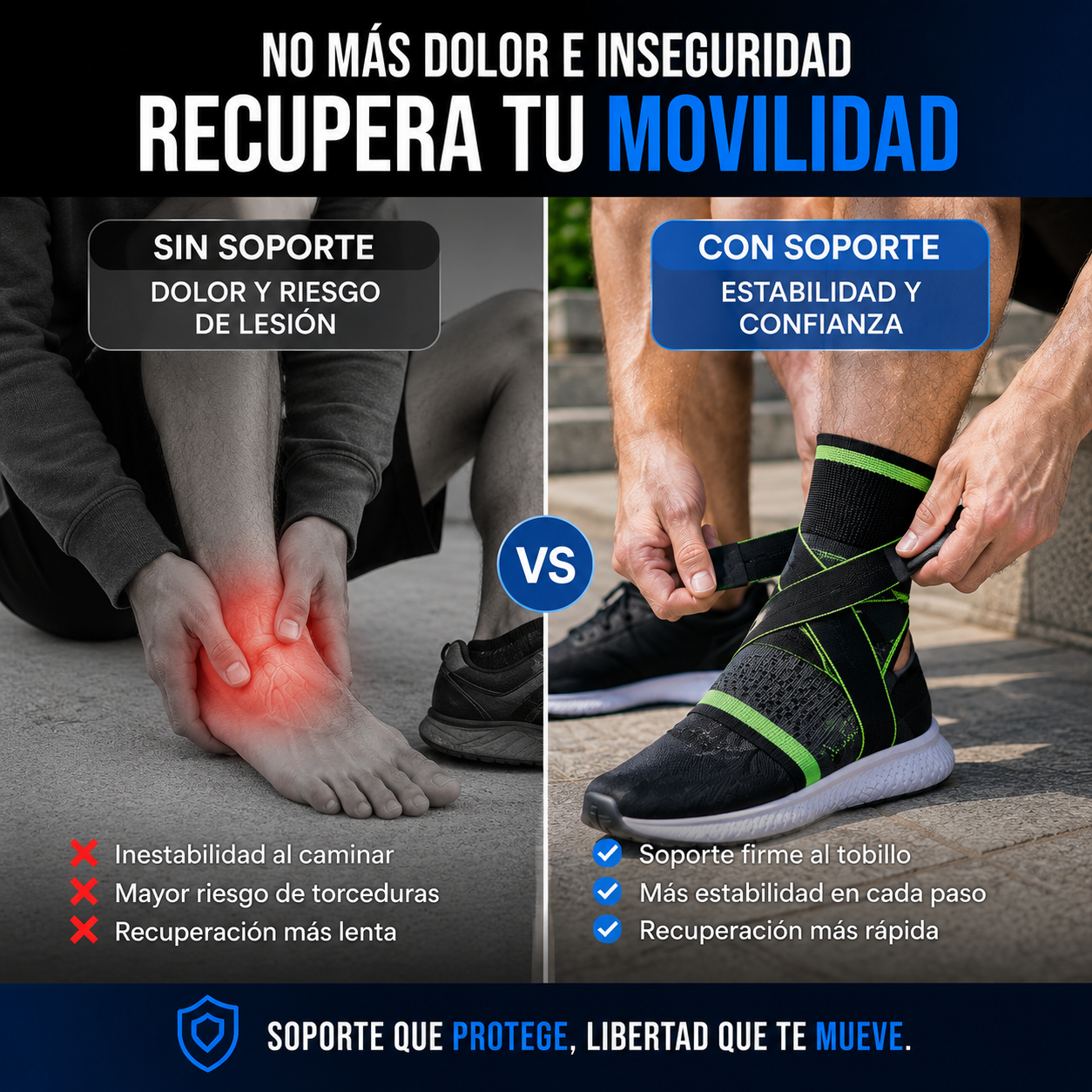 Tobillera Estabilizadora StepSafe™ – Vuelve a Caminar con Seguridad🚶