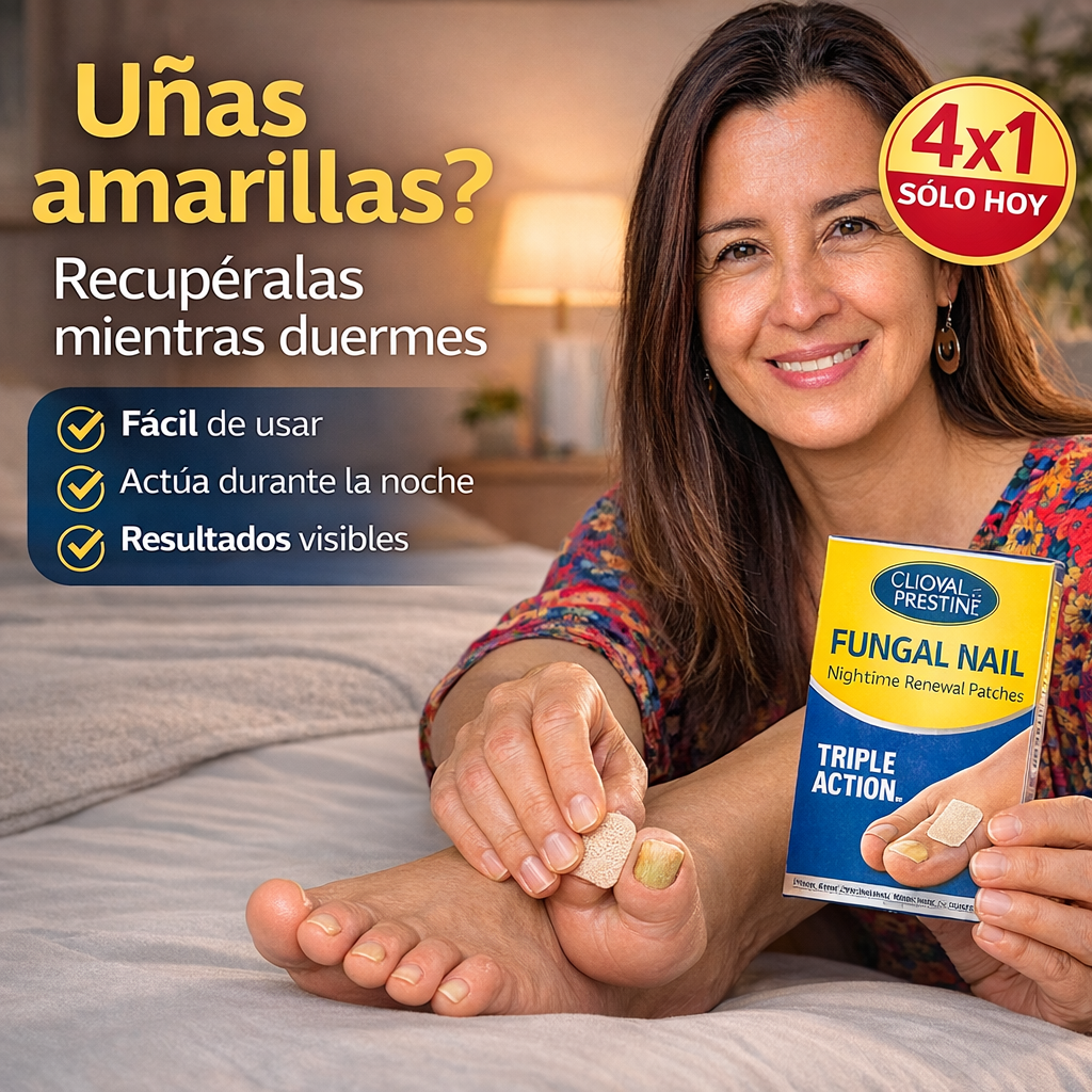 🎁4x1 UñaNova™ – Recupera el color natural de tus uñas