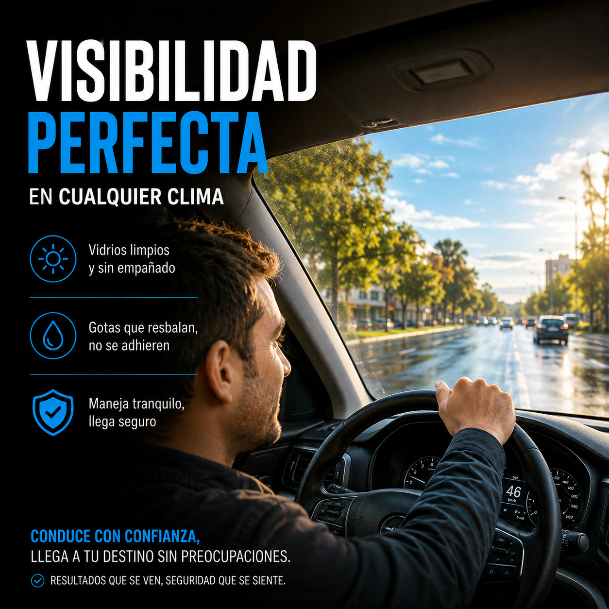 🌧️ManejaClaro™ — Limpia tus vidrios empañados al instante