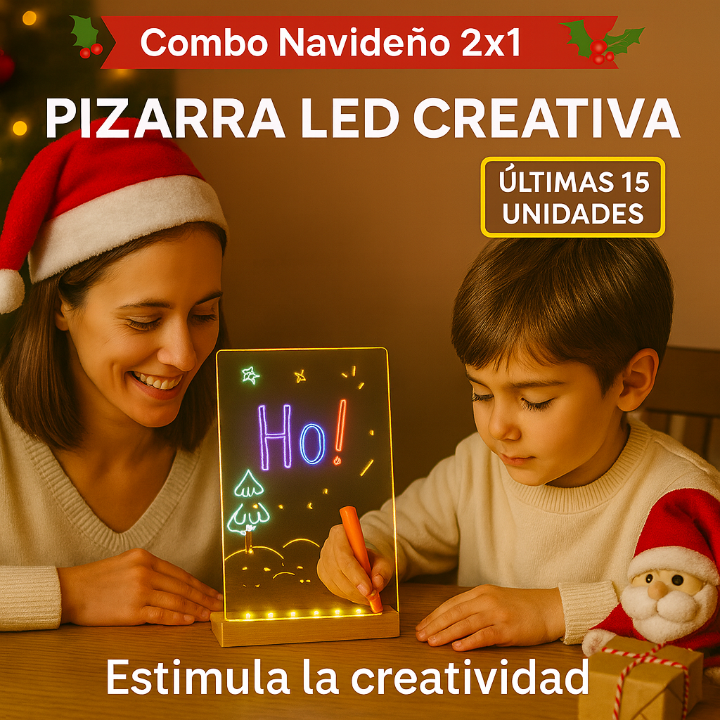 Pizarra LED Creativa: La magia que aleja a tus hijos de las pantallas ✨