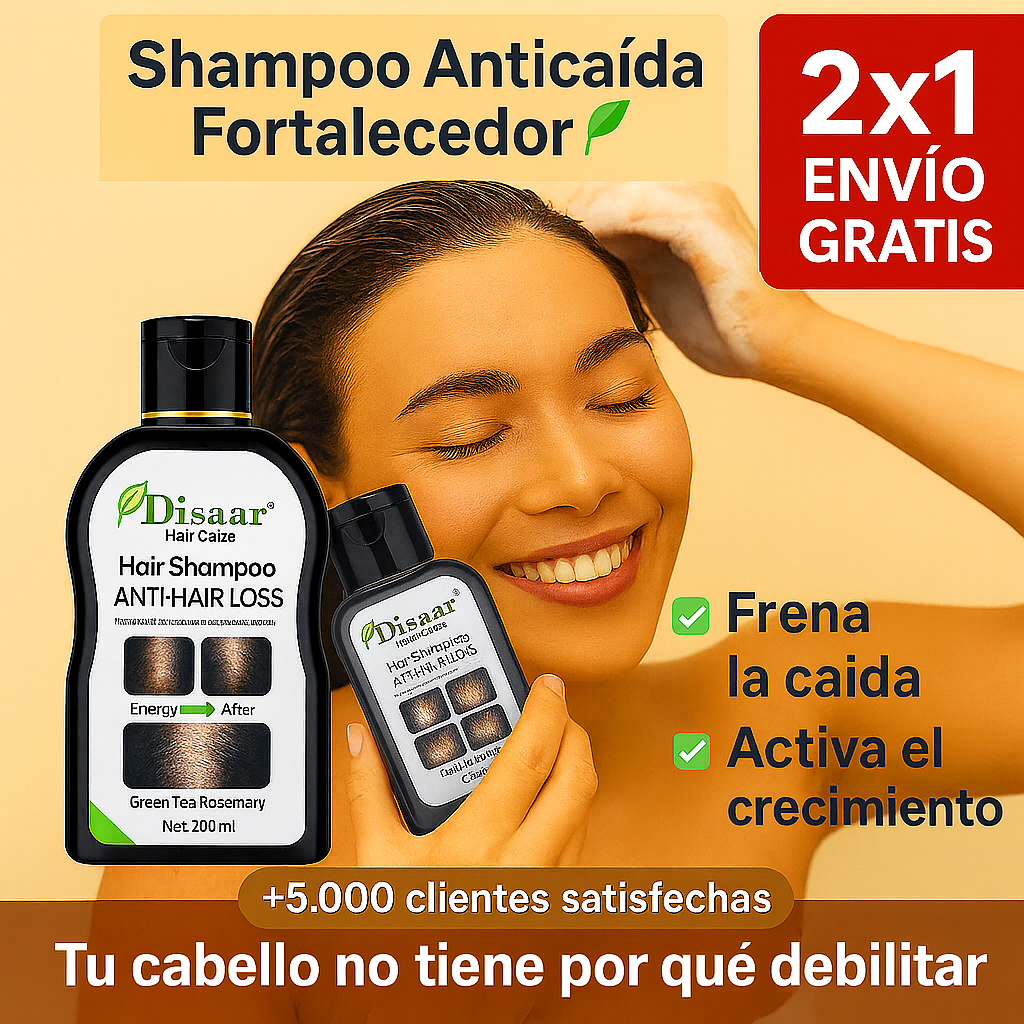 Shampoo Anticaída Fortalecedor🌱