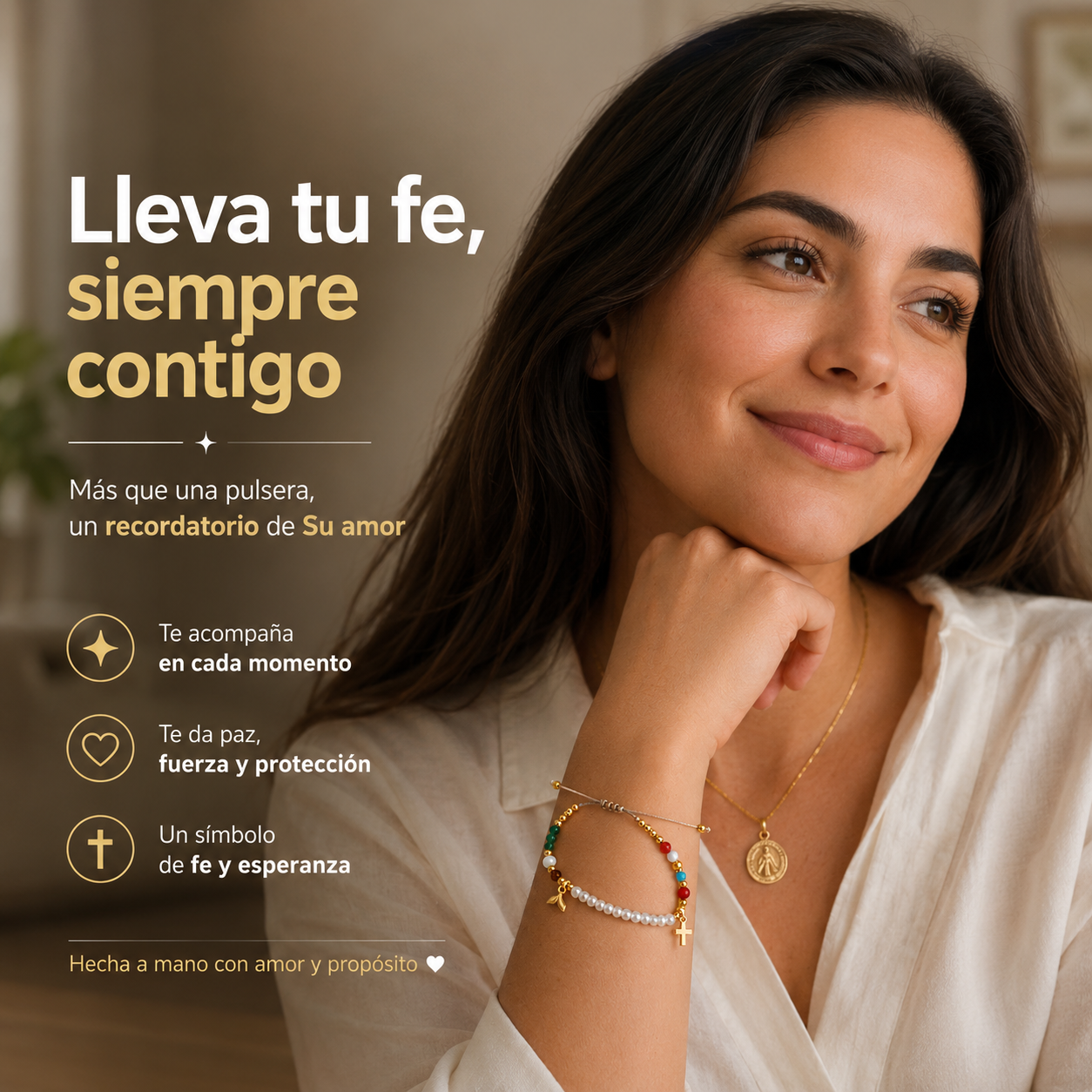 🙏 Pulsera Vida de Jesús™ — Su recuerdo siempre contigo
