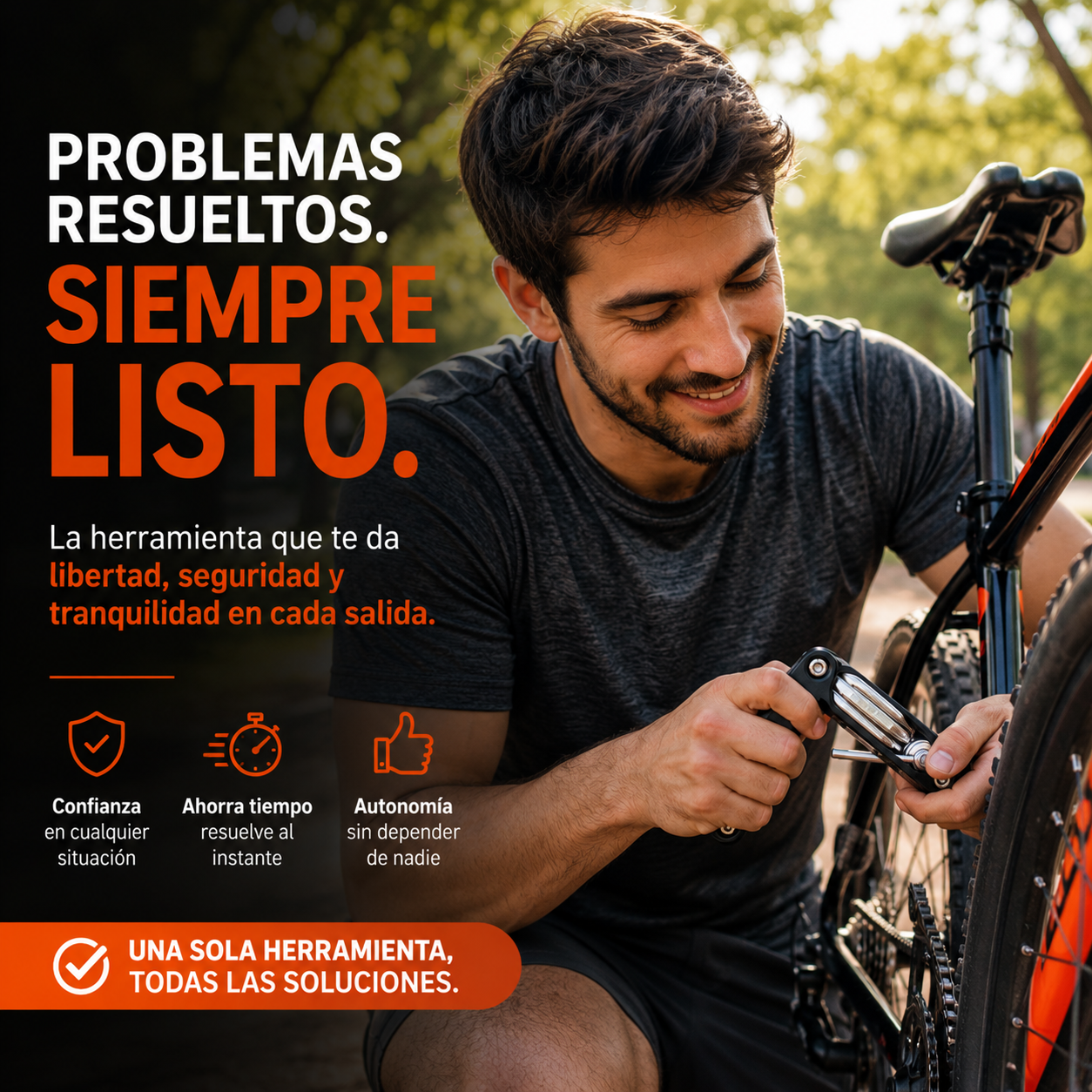 🔧 Herramienta Multifunción 16 en 1 – Resuelve imprevistos donde estés