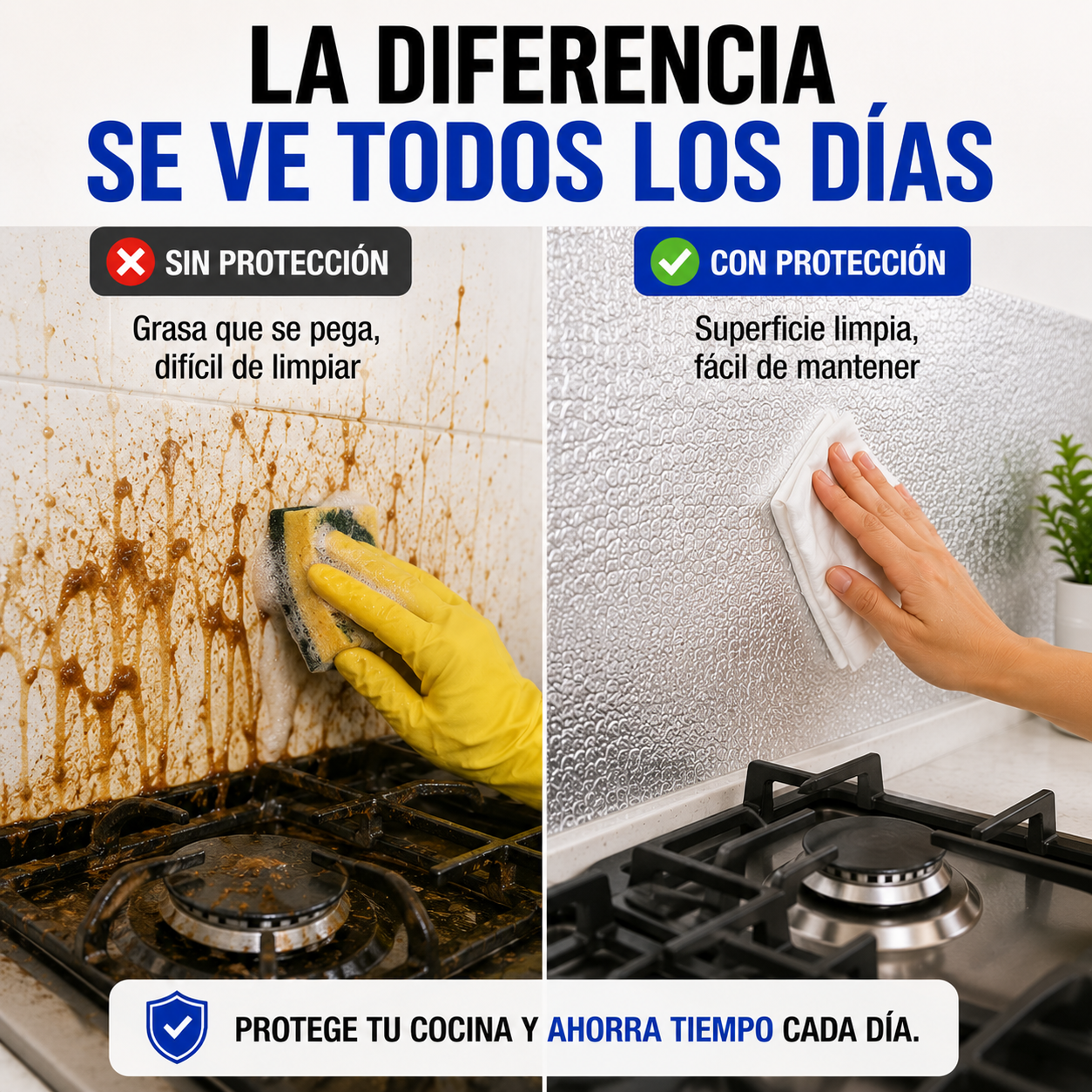 🔥 Rollo Protector Antigrasa™ — Protege tu cocina al instante