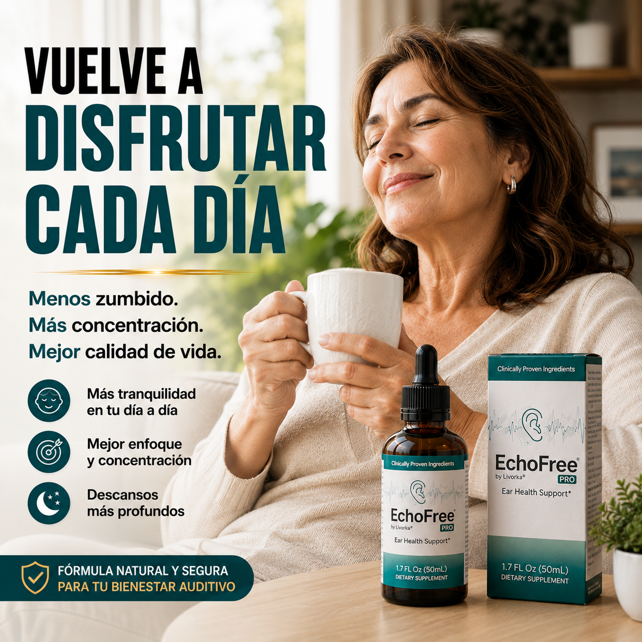 🌿 EchoFree® - Solución a tus oídos