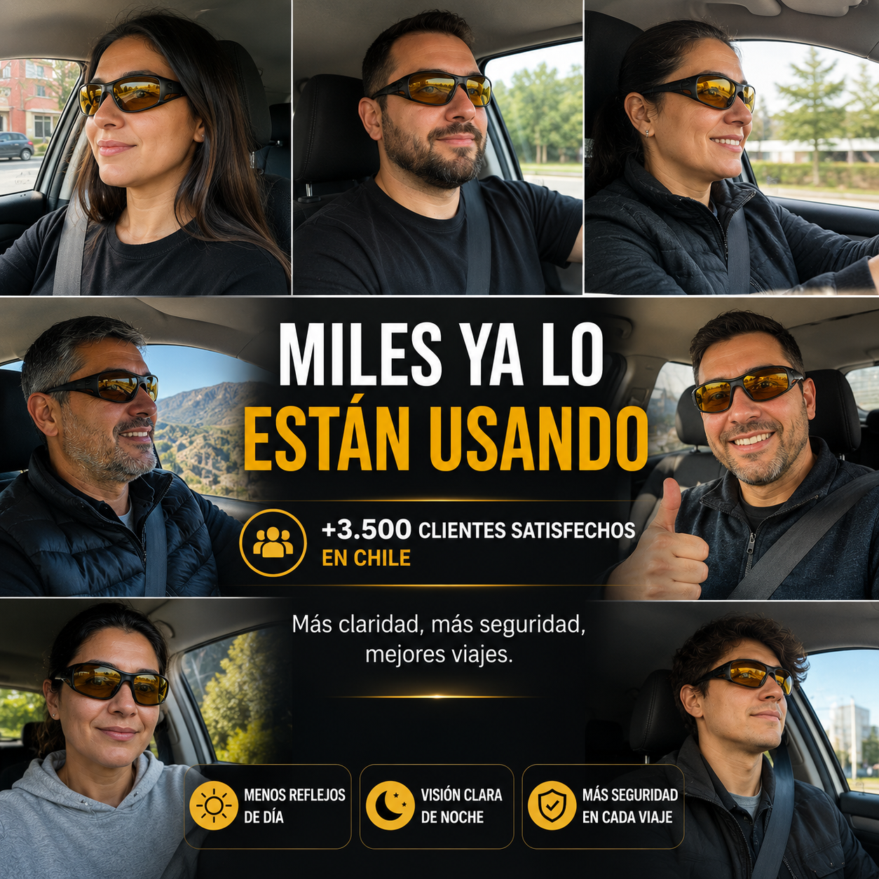 🚘 HD Drive 2x1 — Más claridad y menos reflejos de día y noche