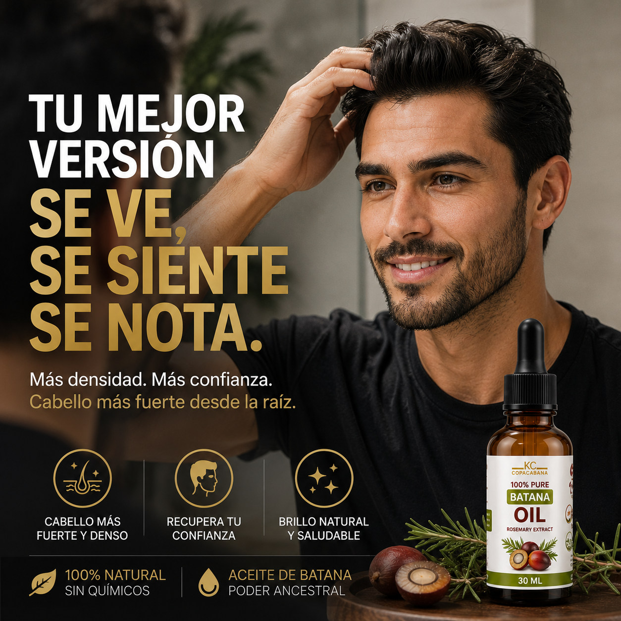 🌿Aceite Capilar Batana™ – Menos caída, cabello más fuerte