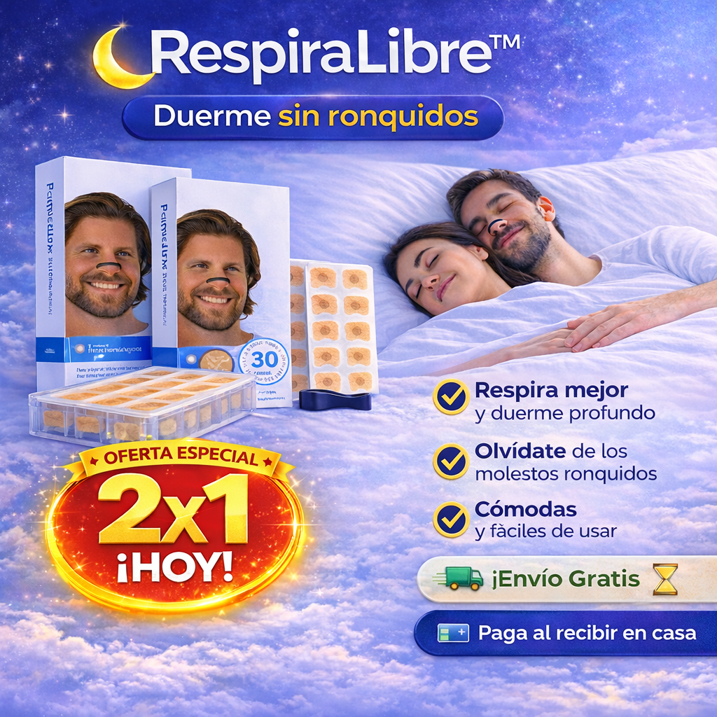 2x1 RespiraLibre🌙💨 – Duerme profundo sin ronquidos