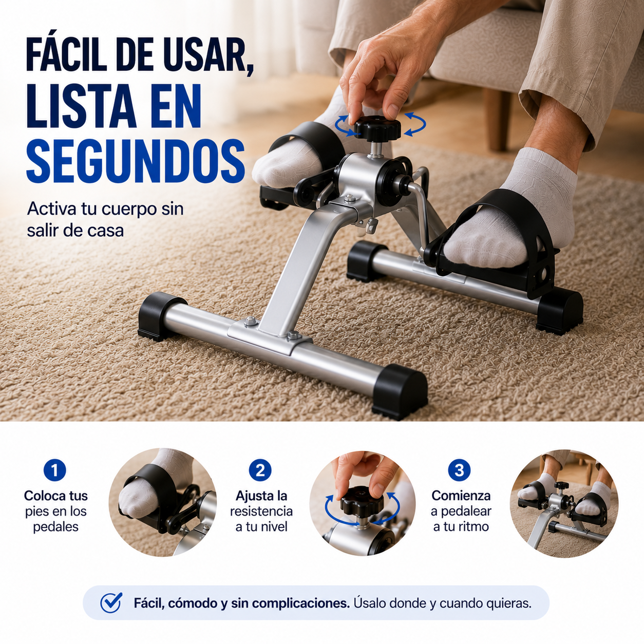 💪PedalMove™ – Muévete todos los días sin salir de casa