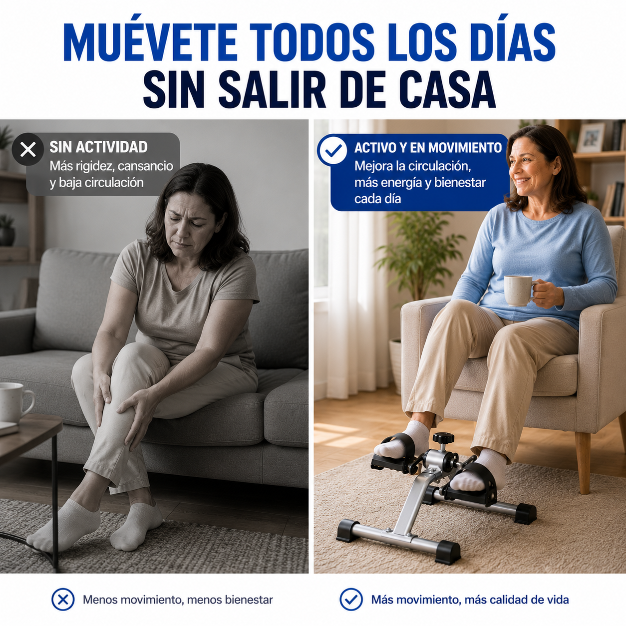💪PedalMove™ – Muévete todos los días sin salir de casa
