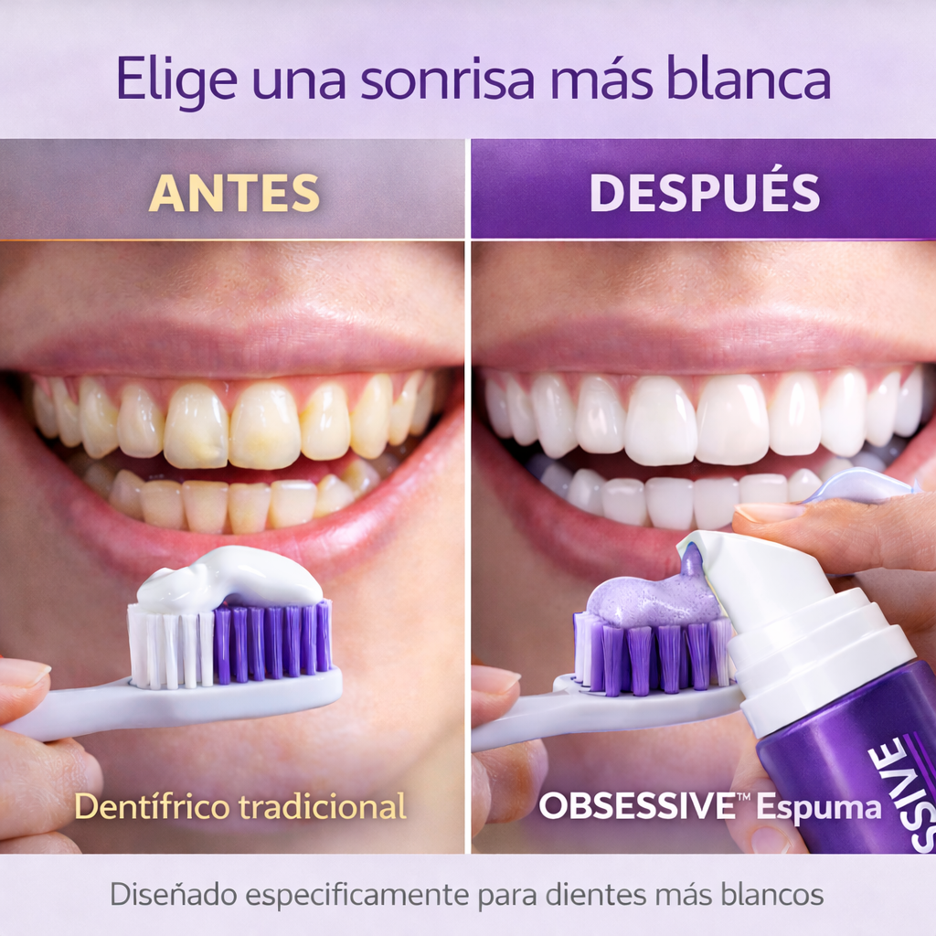 OBSESSIVE™ Blanqueador Dental – Recupera la Confianza en tu Sonrisa