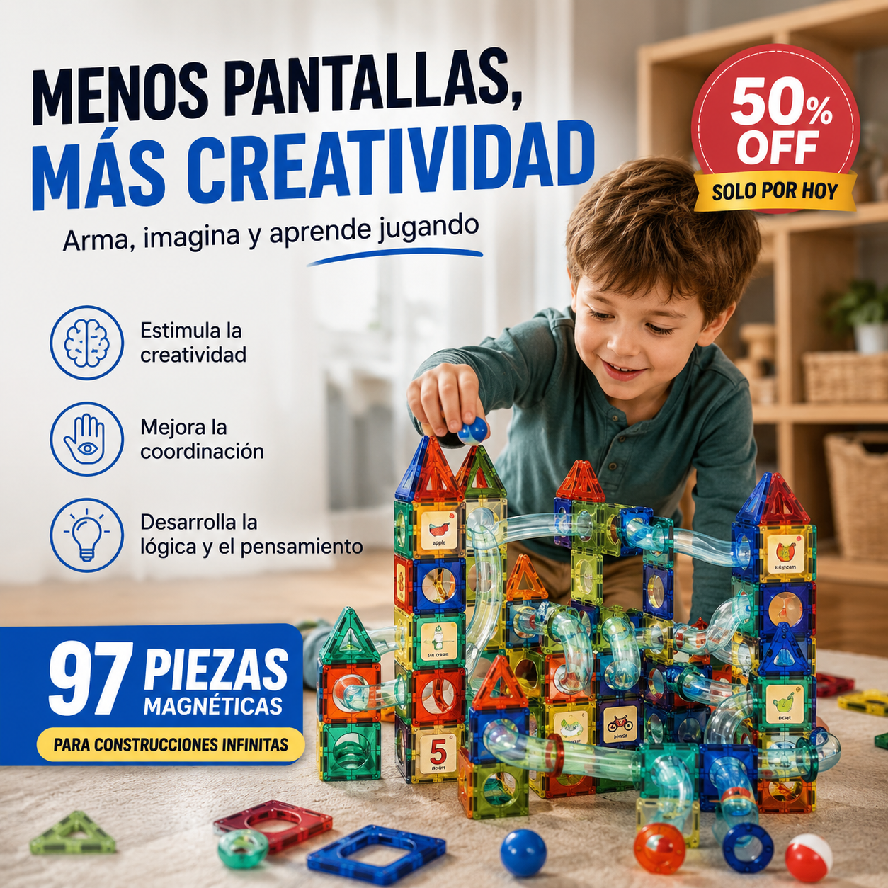 🎨Magic Blocks® – Menos Pantallas, Más Creatividad