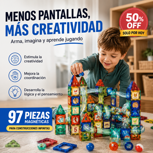 🎨Magic Blocks® – Menos Pantallas, Más Creatividad