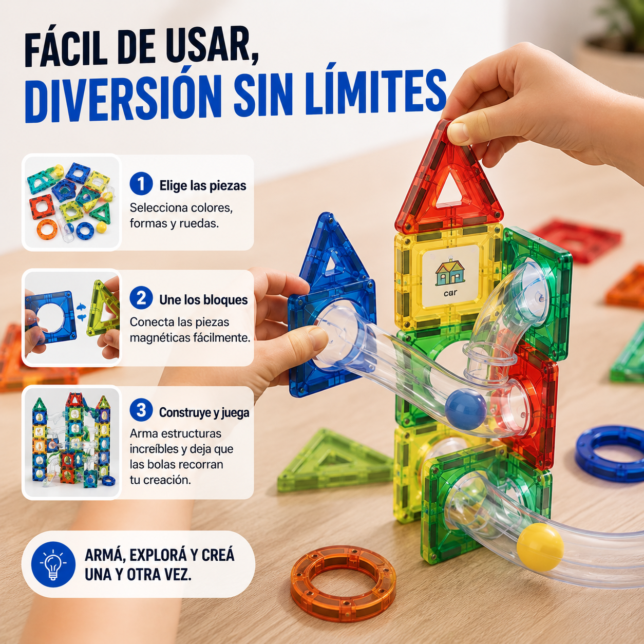 🎨Magic Blocks® – Menos Pantallas, Más Creatividad