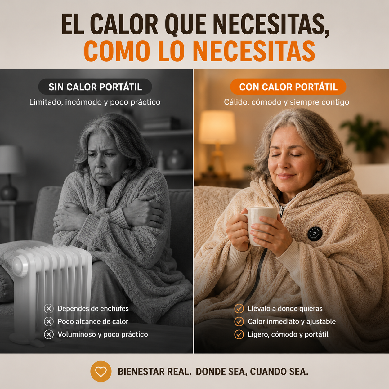 🔥Calorcito™ — Tu Mantita Portátil que llevas donde quieras