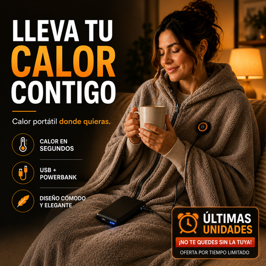 🔥Calorcito™ — Tu Mantita Portátil que llevas donde quieras