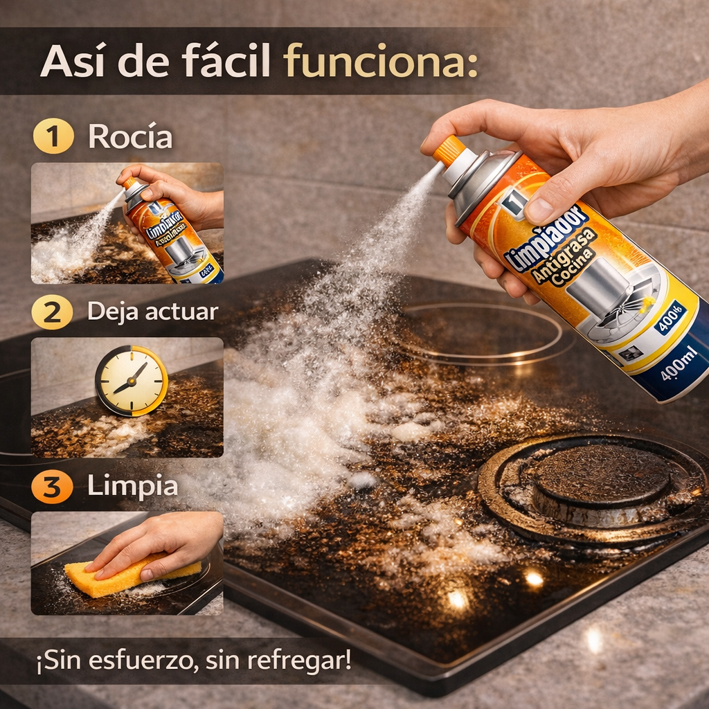 2x1 Oven Cleaner™ – Elimina Grasa Pegada al Instante