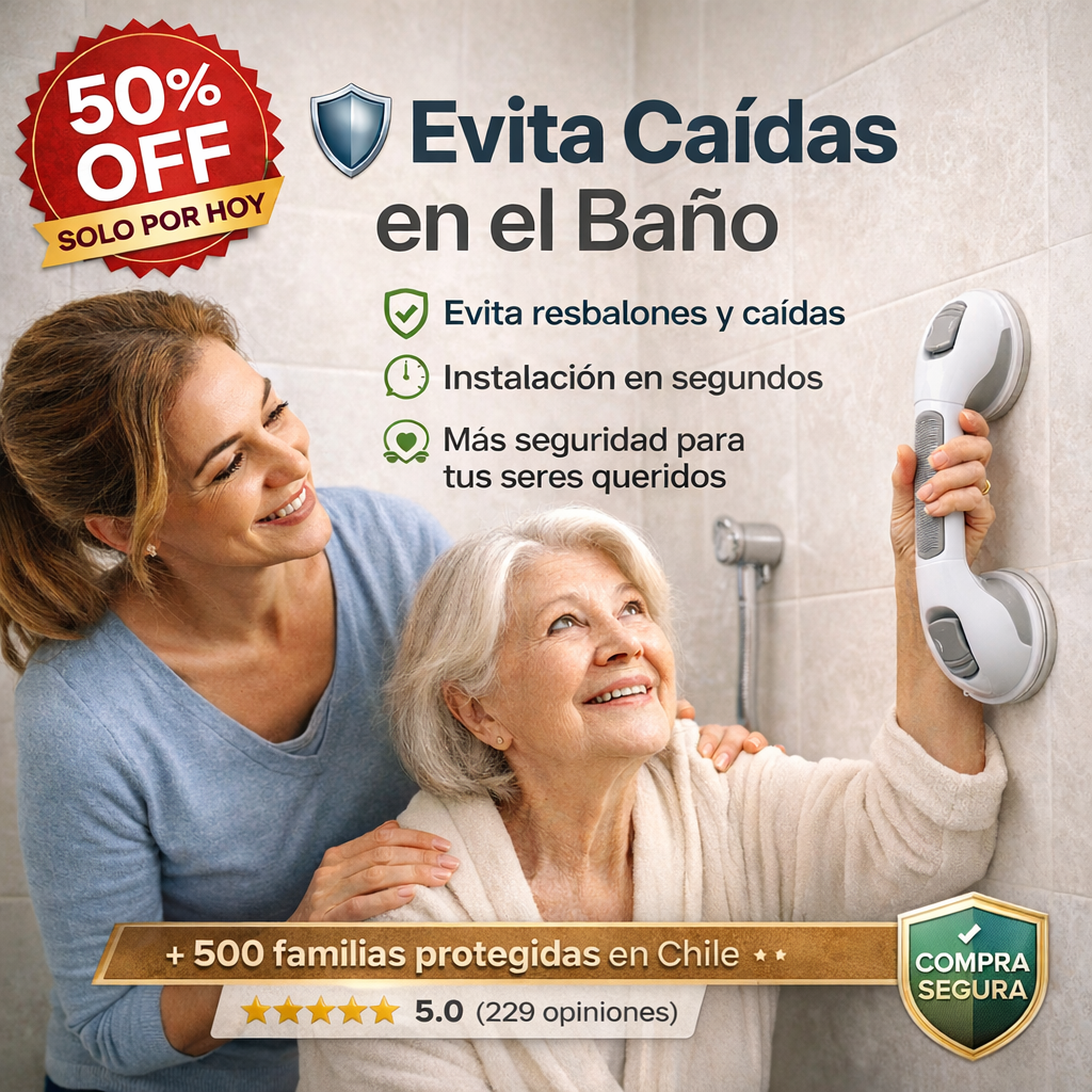 🛡️ Manilla Seguridad Total™ – Evita Caídas en el Baño en Segundos